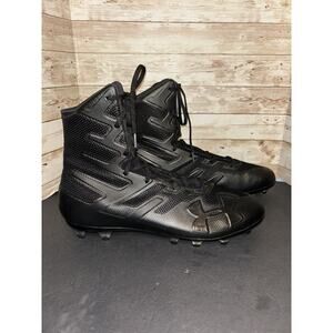 NEW Under Armour Highlight MC Football Cleats Mens Size 13.5 Black 3000177-001